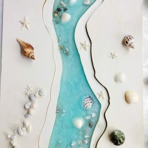 Resin River Wood Tray Art Kit