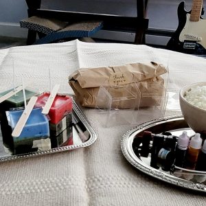 Earthen Candles with Cement & Soy Wax