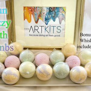 Sugar Scrubs and Bath Bombs - Combo Art Kit